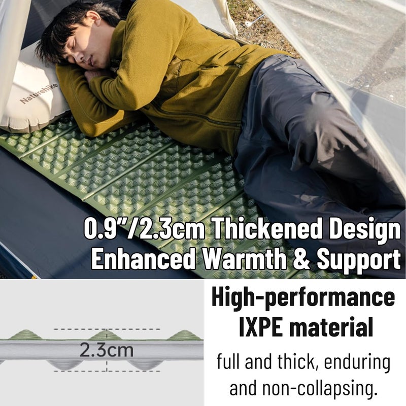 windhike Naturehike Ultralight Foam Sleeping Pad - R1.8/R2.6/R3.0 Closed Cell Mattress, Thick Portable Folding Mat for Backpacking, Waterproof & Compact for Camping, Hiking, Travel and Car Camping - Image 5